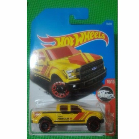 Hot Wheels '15 Ford F-150 Rescue (Yellow)
