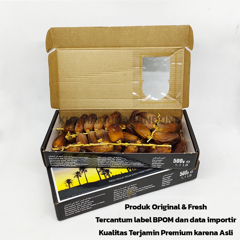 

KURMA TUNIS PALM FRUIT / KURMA PALM FRUTT ORIGINAL / KURMA PALM FRUIT 500GR