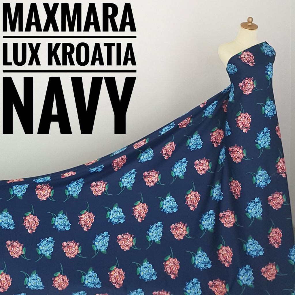 Kain Meteran Maxmara Lux Kroatia Navy (0.5M)