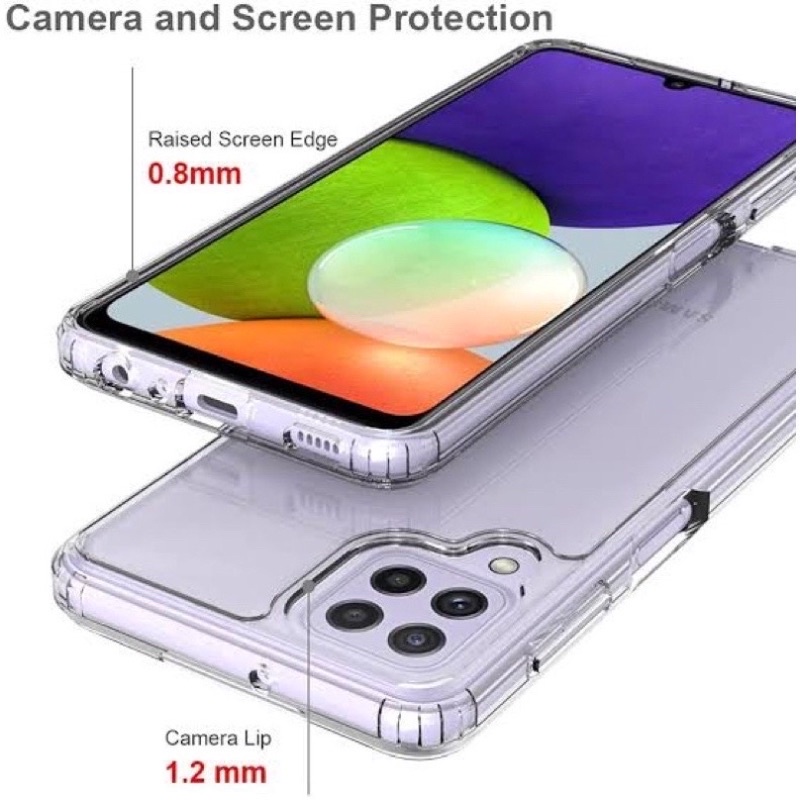 CASE PROTECT CAMERA SAMSUNG A30S A50 A50S/A23/A33/A53/A22/A32/A51/A52/A52S/A72/A73 SOFT CASE SPACE