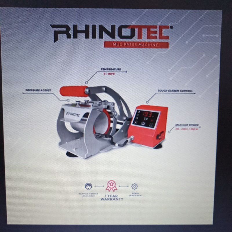 Rhinotec RTT 03 ( mesin press mug )