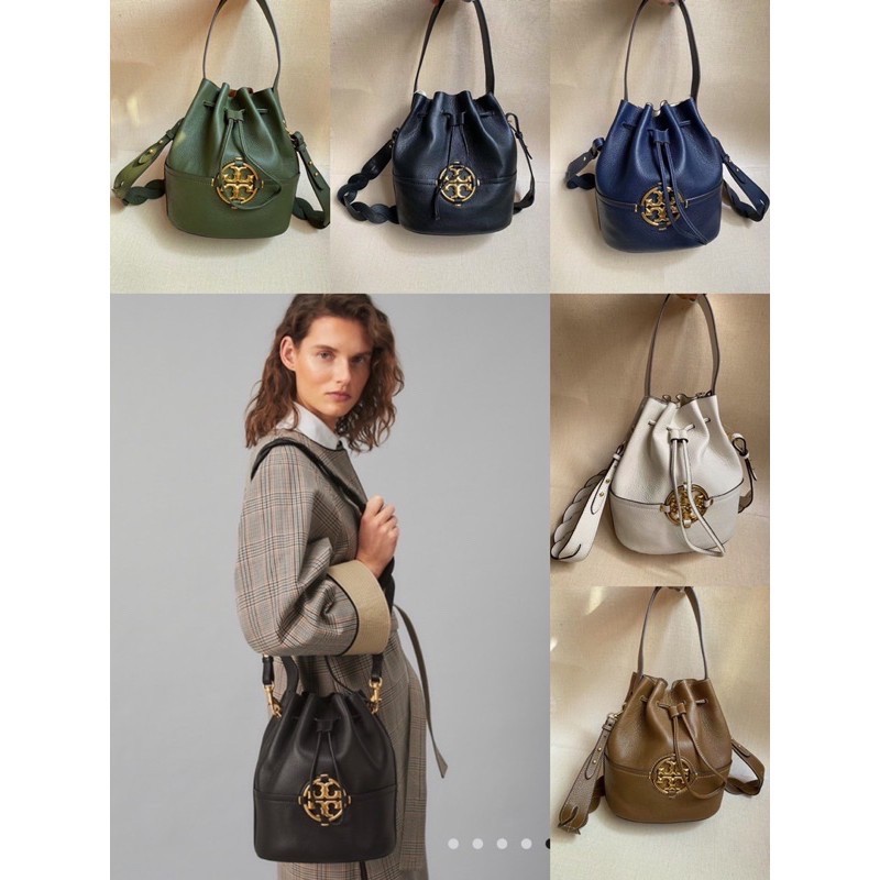 TORY BURCH MILLER BUCKET BAG NEW SEASON