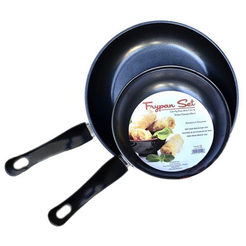 Teflon Fry Pan Set 2 in 1