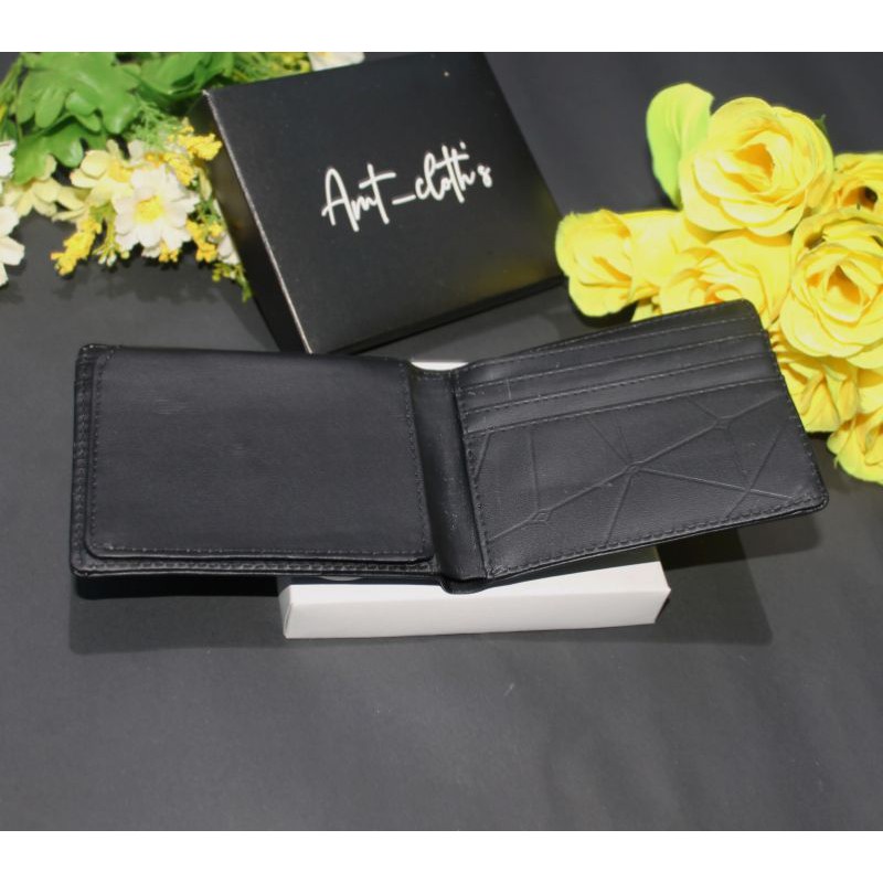 DOMPET PRIA DISTRO ORIGINAL AMT - DOMPET LIPAT - DOMPET PENDEK - SEMI KULIT - SINTETIS