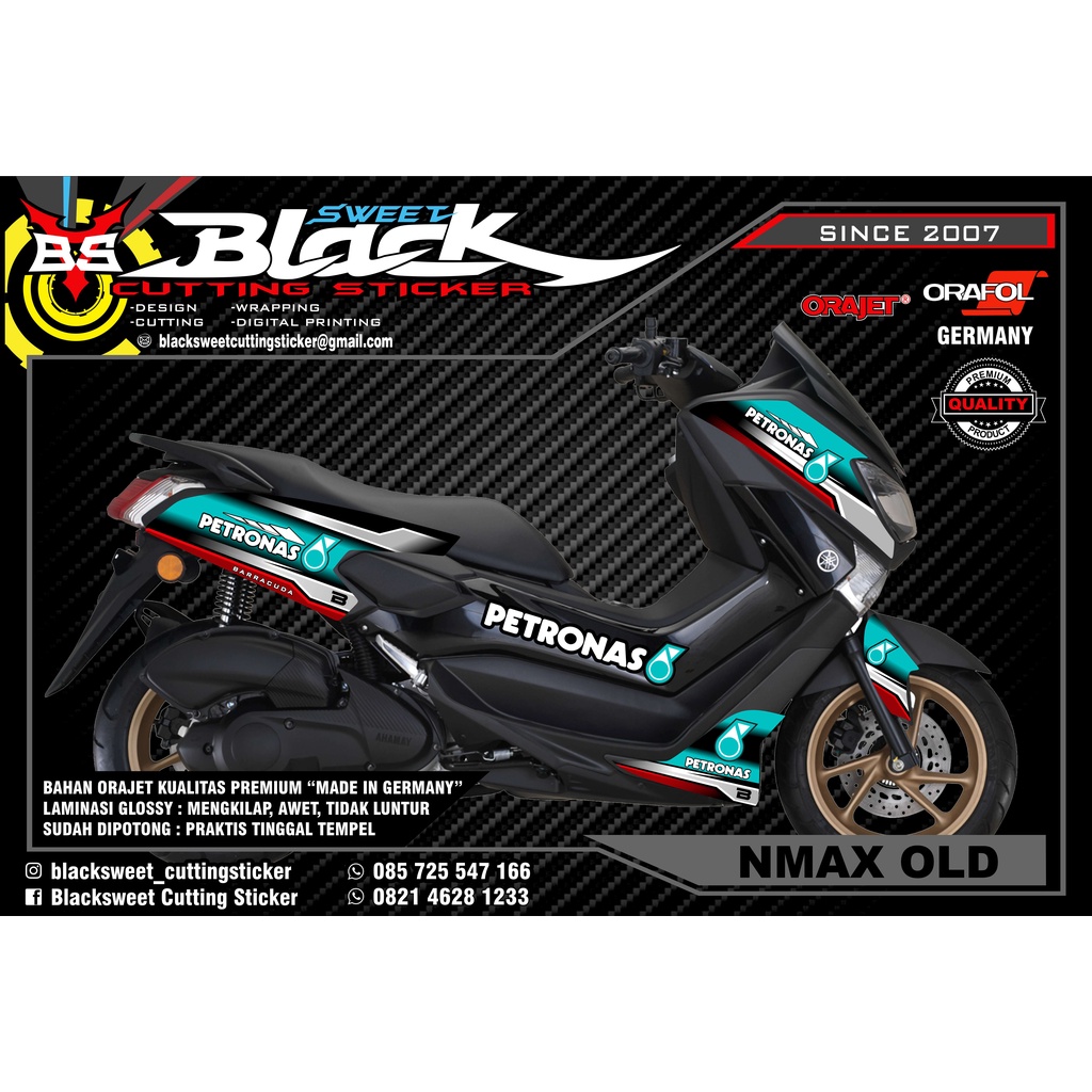 STRIPING NMAX OLD CUSTOM PETRONAS