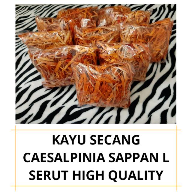 

50GRAM CAESALPINIA SAPPAN KAYU SECANG SERUT