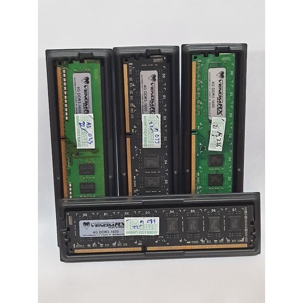 Ram Longdim Ddr3 4Gb VenomRx 1600