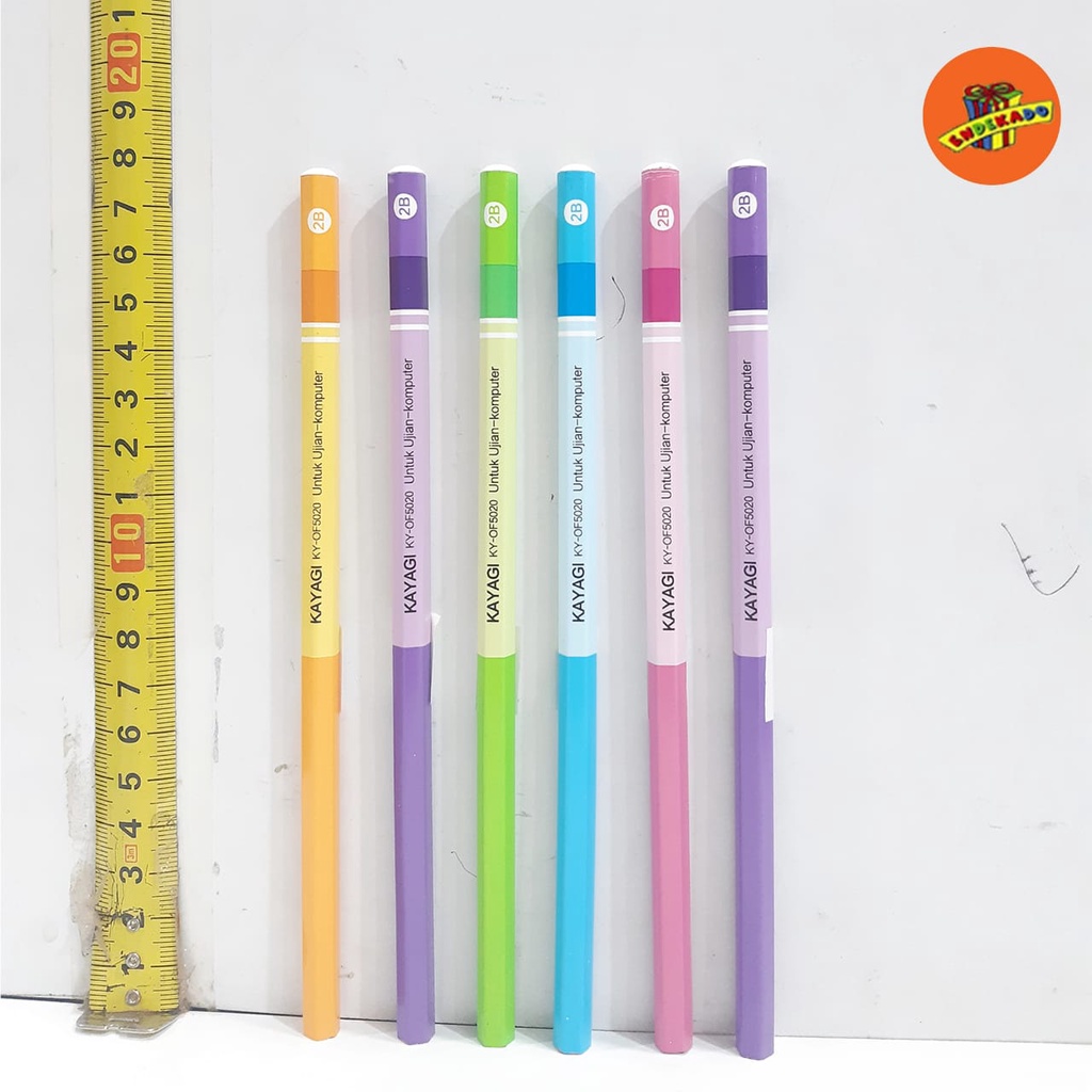 MAKASSAR! KAYAGI PENSIL 2B 1PC - Pensil