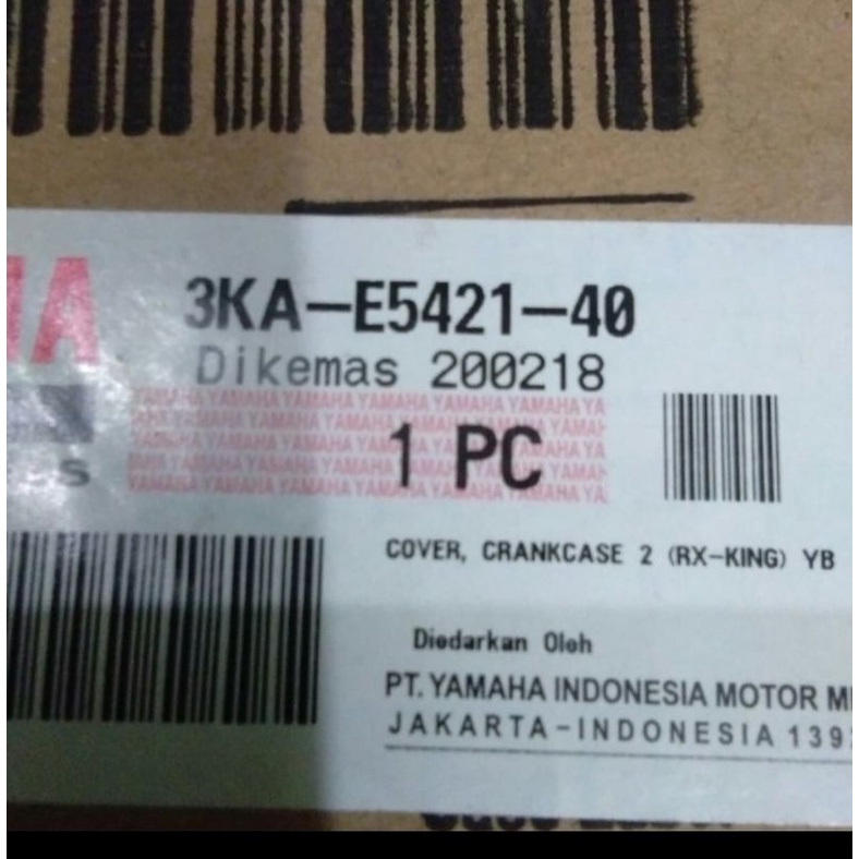 BAK BLOK KOPLING KANAN RX KING RXK RX K ASLI ORI YAMAHA 3KA E5421 40