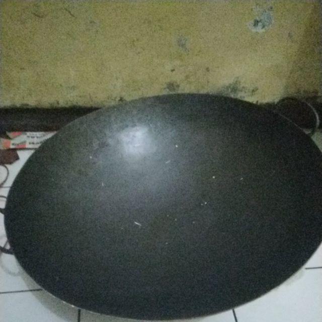 Wajan Nasi Goreng Chinese Food Wajan Resto Plat Baja Hitam 60 Cm