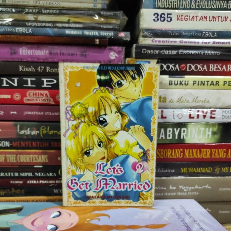 KOMIK ORIGINAL LET'S BET MARRIED 2 WATARU MIZUKAMI KOMIK BEKAS