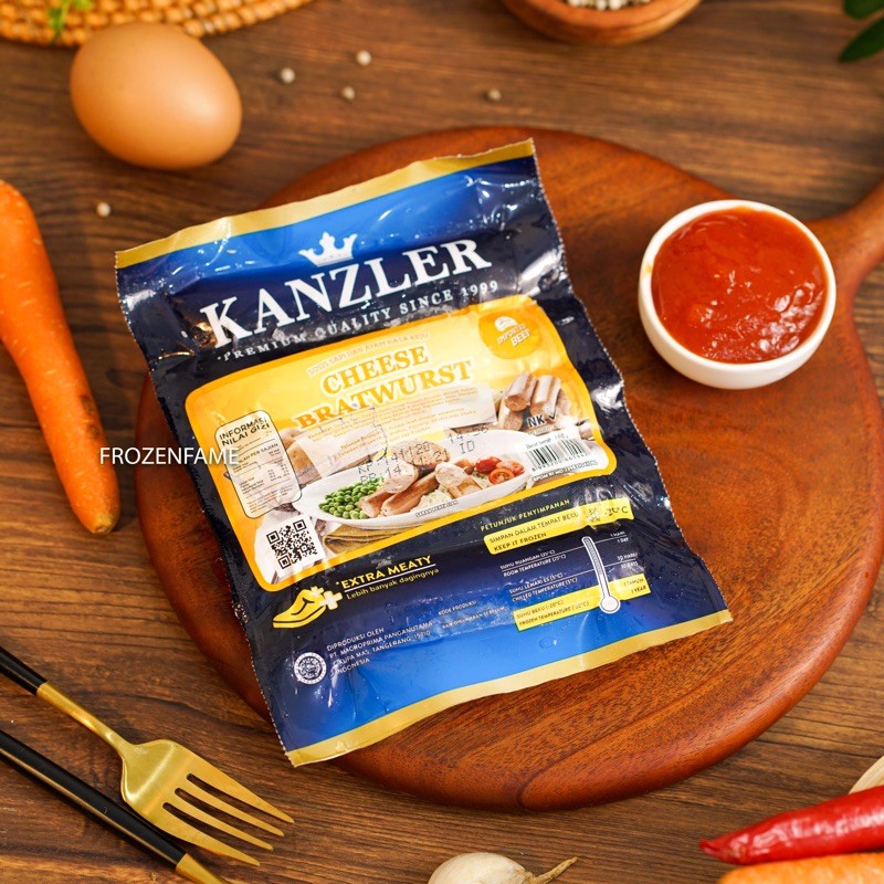 

KANZLER CHEESE BRATWUSRT (HANYA BISA BANDAR LAMPUNG AREA)