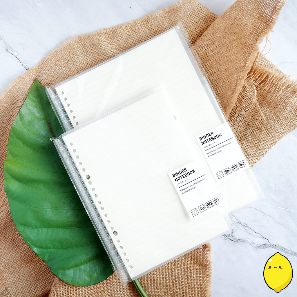 

Buku Binder Transparan A5 Panmomo File Binder Notebook