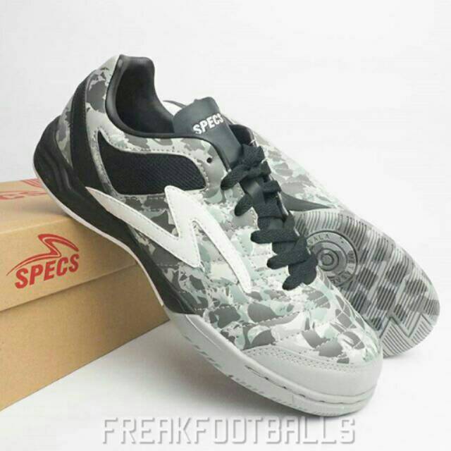 Sepatu Futsal Specs Metasala Showtime Cool Grey Camo Original
