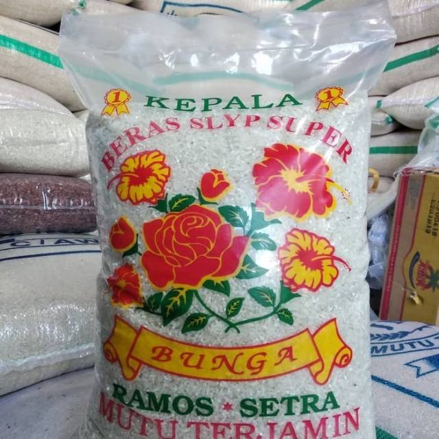 

Beras Slyp Kepala Super Cap Bunga 5kg