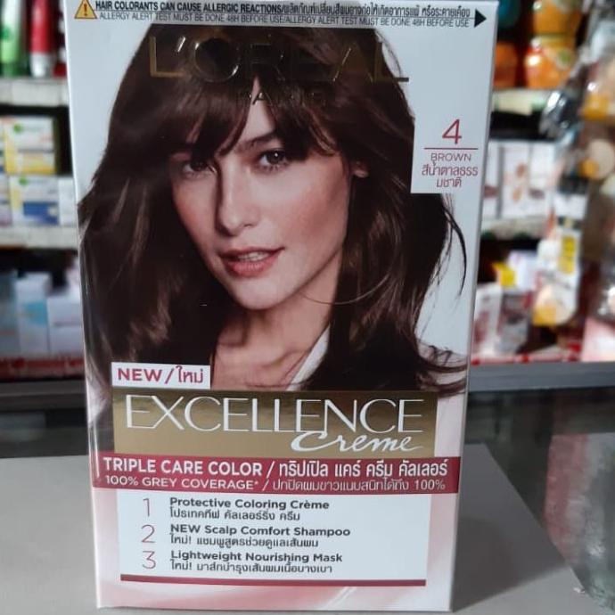 PROMO - Semir Loreal Paris No 4 (Brown) Cat Rambut Pewarna Rambut