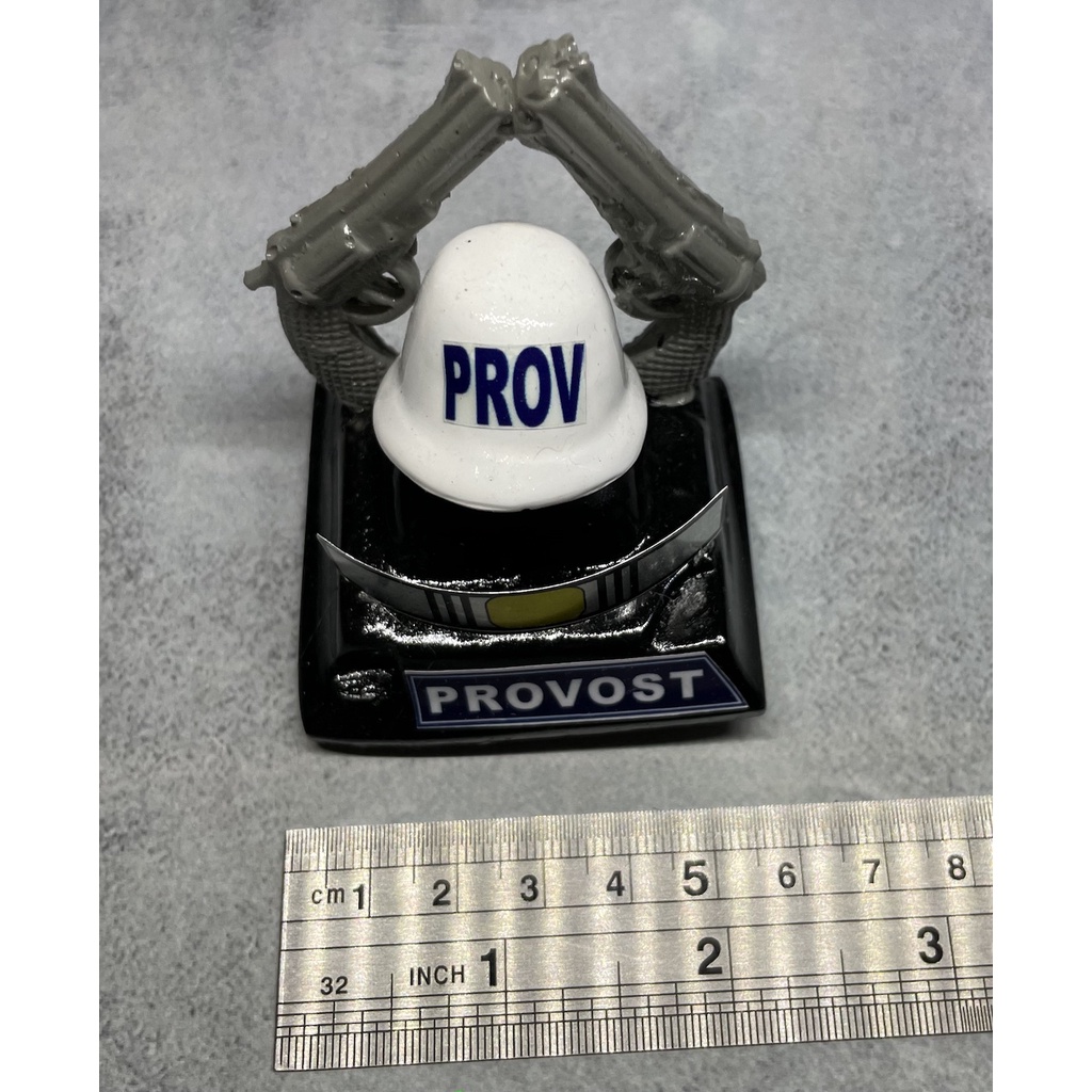 Miniatur Helm Provost  - Patung Provost - Miniatur Pajangan Helm Provost