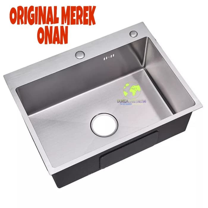 

paket KOMPLIT kitchen sink onan 5040 bak cuci piring stainless
