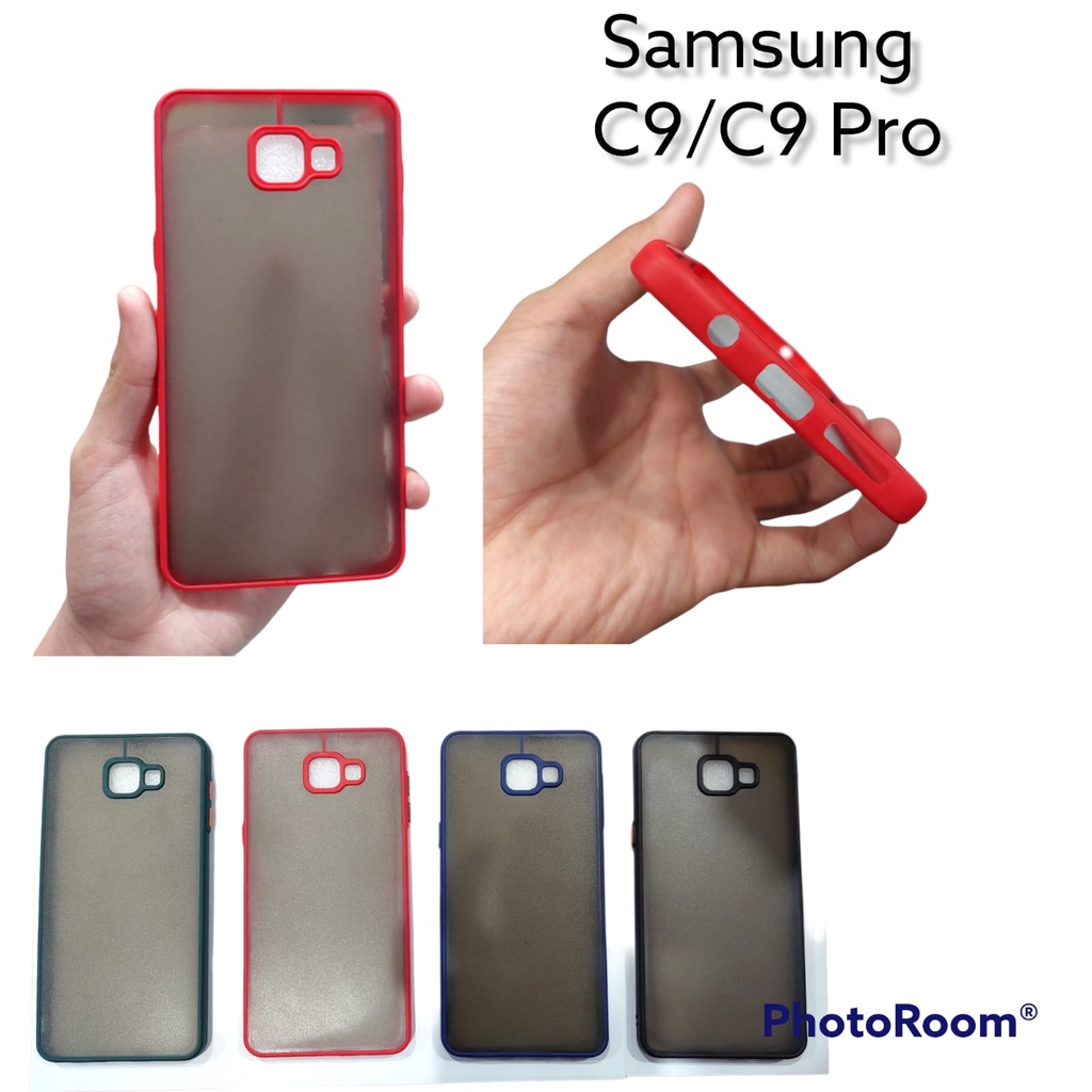 Bumper AERO CASE Samsung C9 Pro 2016 6.0 Inchi Premium Hardcase My Choice List Warna Matte