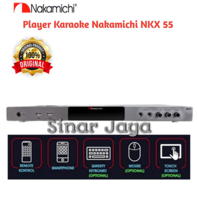 dvd player Karaoke Nakamichi NKX 55 smart HD Karaoke