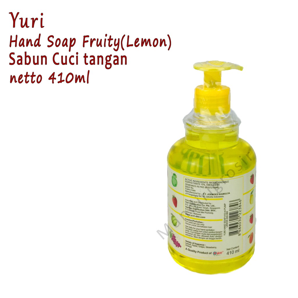 Sabun Cuci tangan * Fruity Fragrance * 410ml