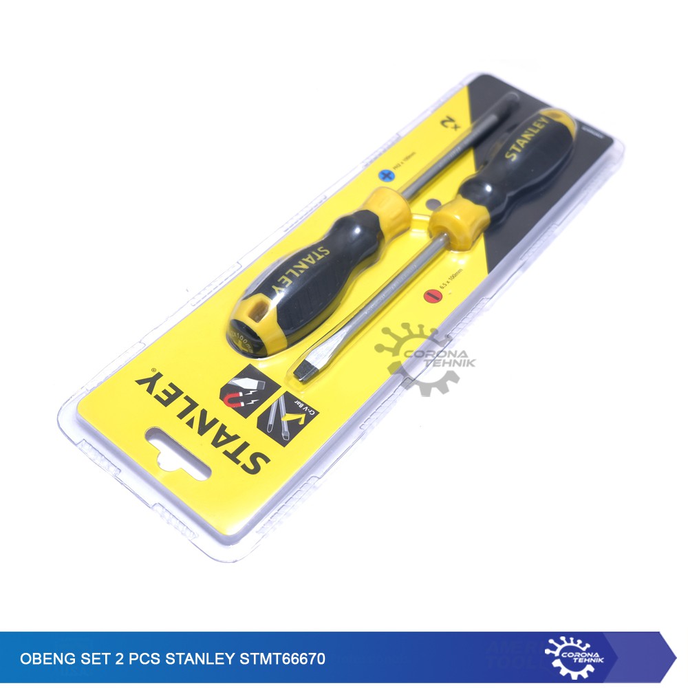 STANLEY -STMT66670 Obeng Set 2 Pcs