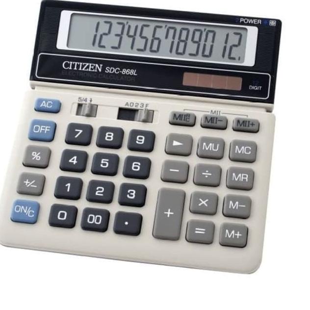 

Hot - KALKULATOR CITIZEN SDC 868L ORIGINAL .