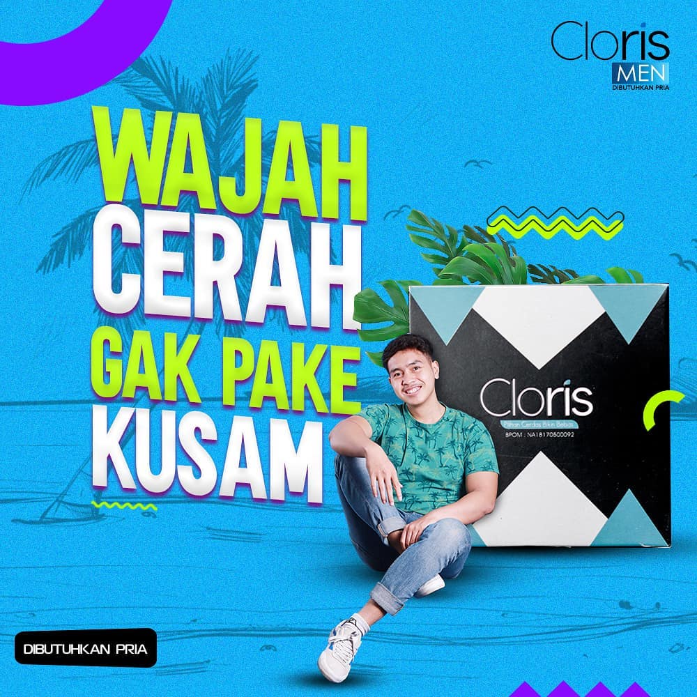 Clorismen PAKET MAKE IT SIMPLE Cloris Men Soap 80gr &amp; Wadah Sabun Cloris Original