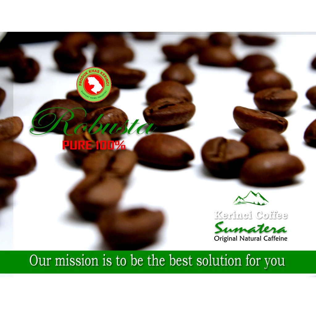 

Robusta Coffee - Exclusive Special Export Quality - Roast Bean 1 Kg - Pure 100 %