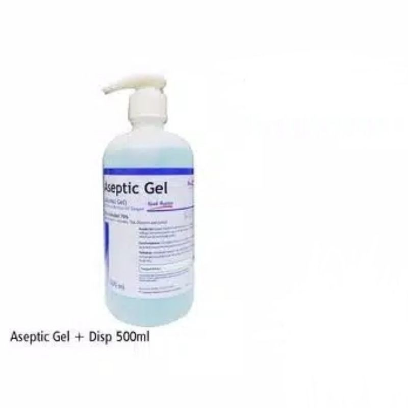 Hand Sanitizer Aseptik Gel ONEMED Original 500ml with Pump