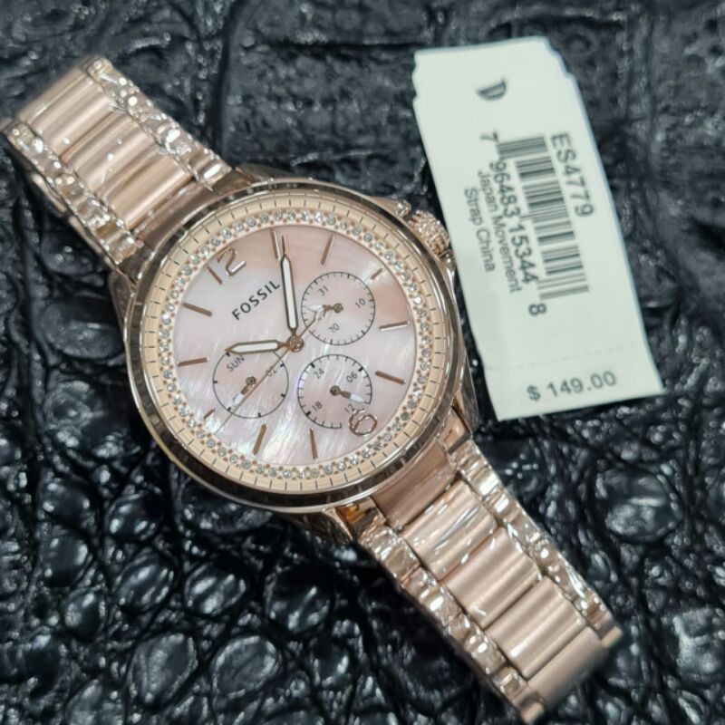 JAM TANGAN FOSSIL WANITA BATRE CRONO KUALITAS ORIGINAL