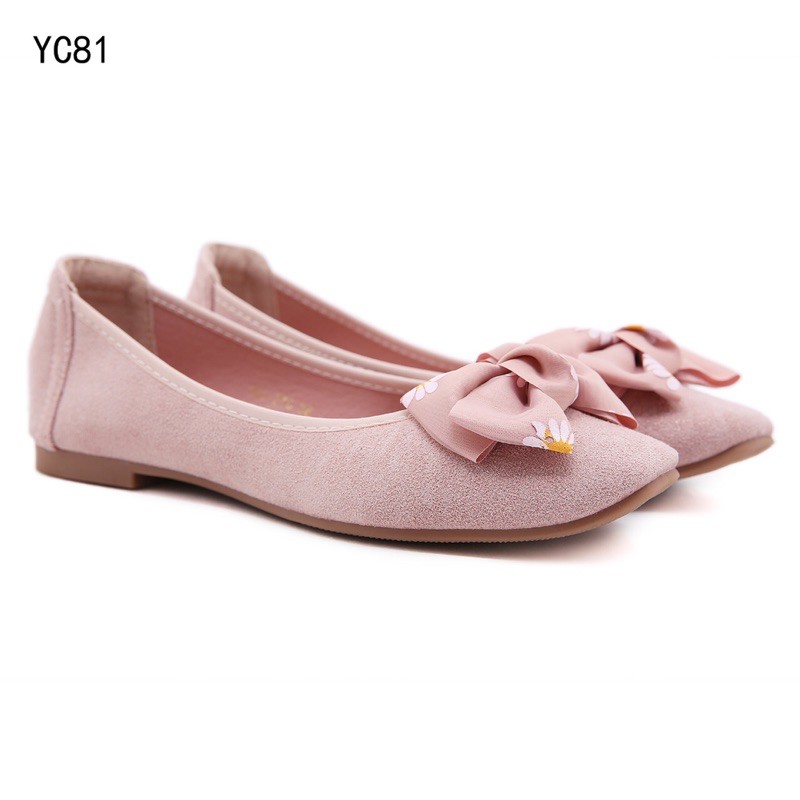 NICOLE SEPATU WANITA FLAT SHOES KELSEY YC81