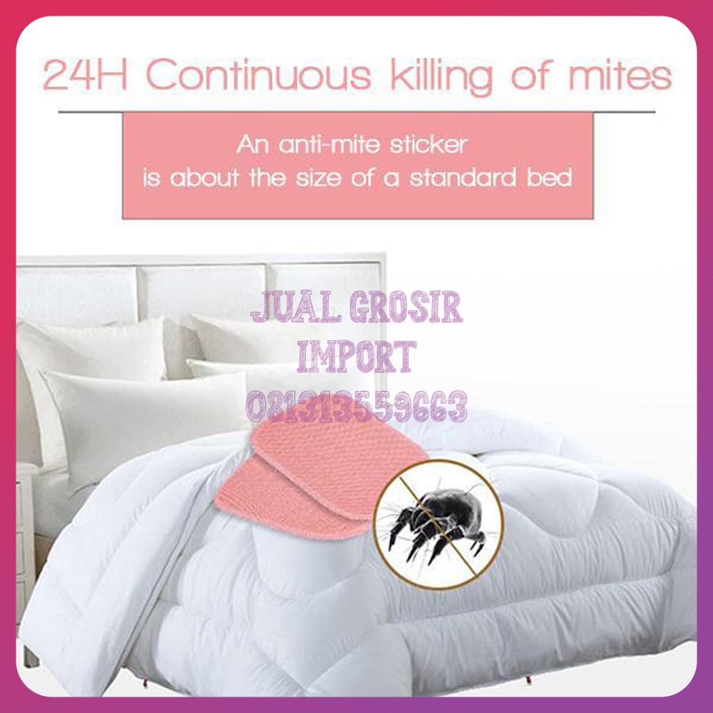 TERBARU Dust Mite Killing Pad - Pembasmi Tungau Debu - Anti Kutu