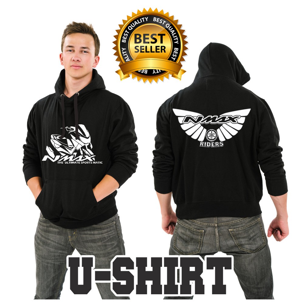 Jaket Sweater Distro Hoodie NMAX N-MAX N MAX Keren PRIA&WANITA U-SHIRT