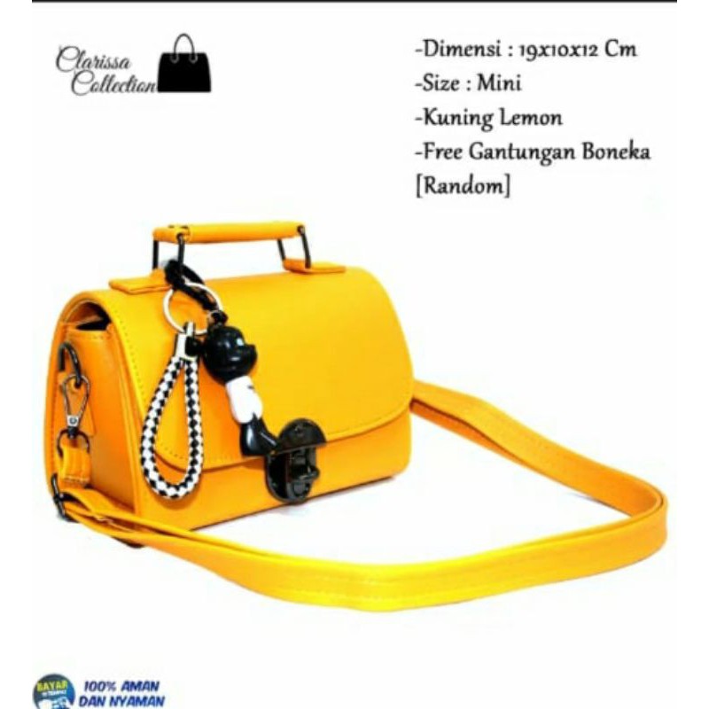 tas miniso mini kunci behel