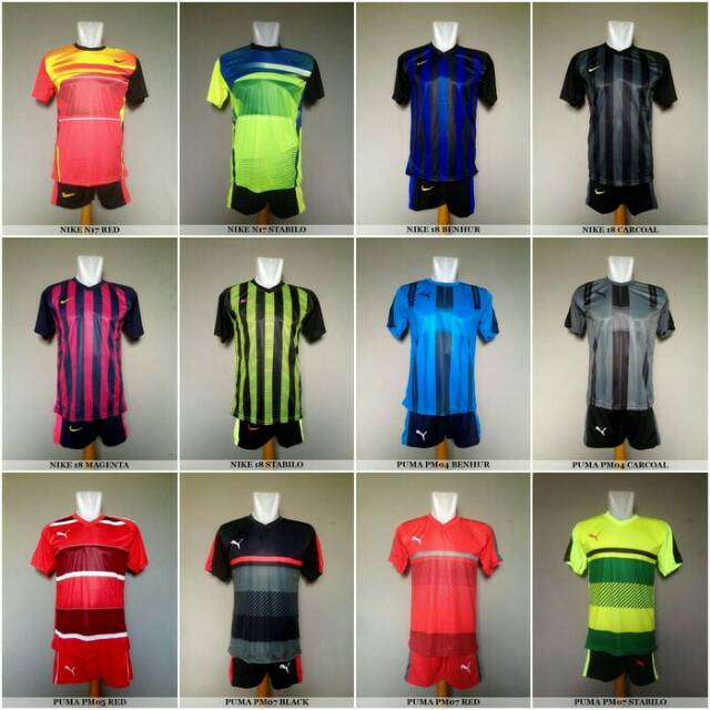 Baju futsal jersey bola adidas