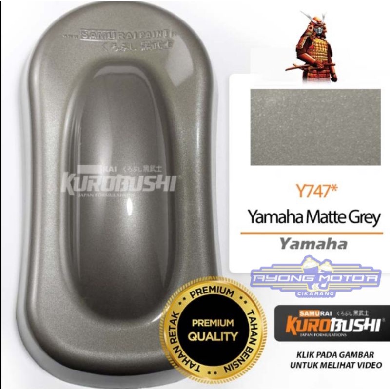 Samurai Paint Y747* Matte Grey