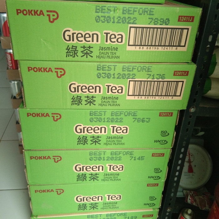 

Bb0621D Pokka Green Tea Jasmine @24X300Ml (1Dus) 0547771