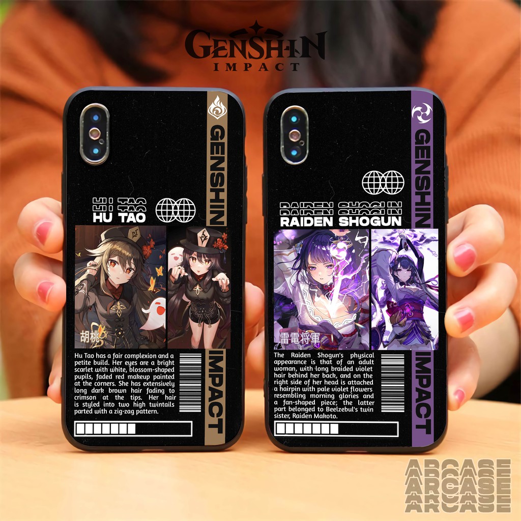 Jual Custom Hardcase Softcase Casing Genshin    Impact [HP Samsung, iPhone