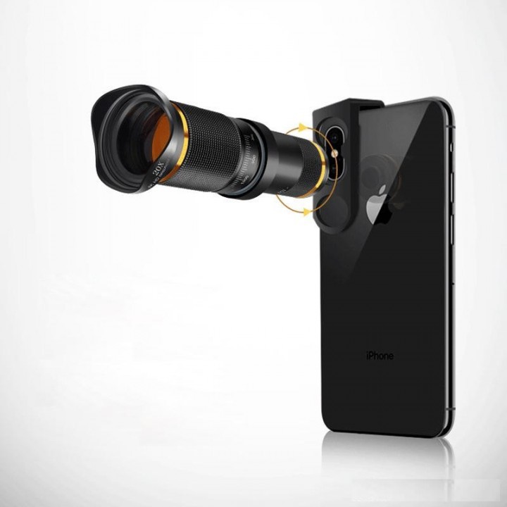 Telescopic 4K HD Telephoto Lens 20x for Mobile Phone