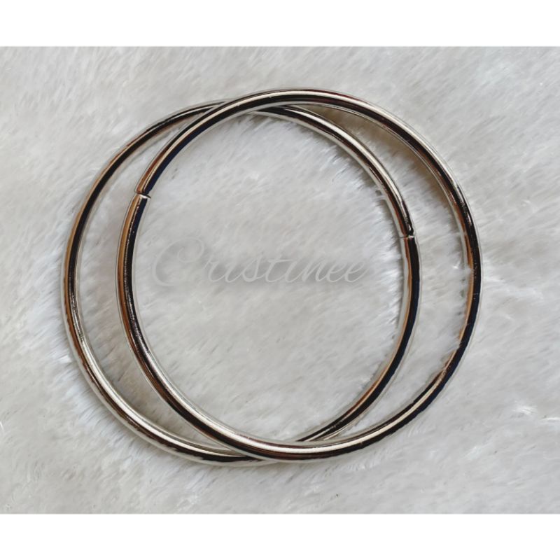 Ring tas#Ring bulat besar ( 2 pcs )