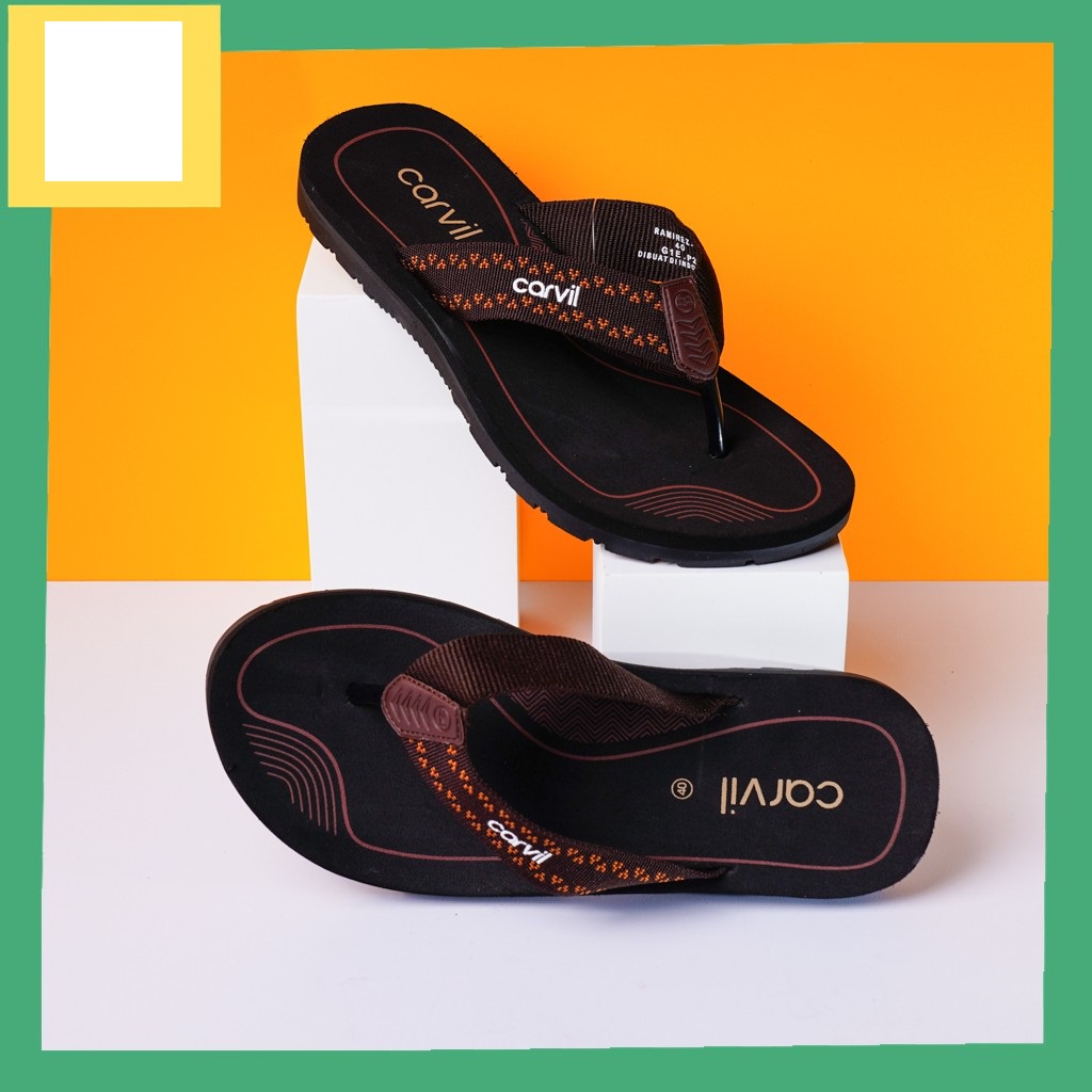 SENDAL CARVIL/SENDAL JEPIT CARVIL PRIA/WANITA TERMURAH PREMIUM ORIGINAL TERLARIS