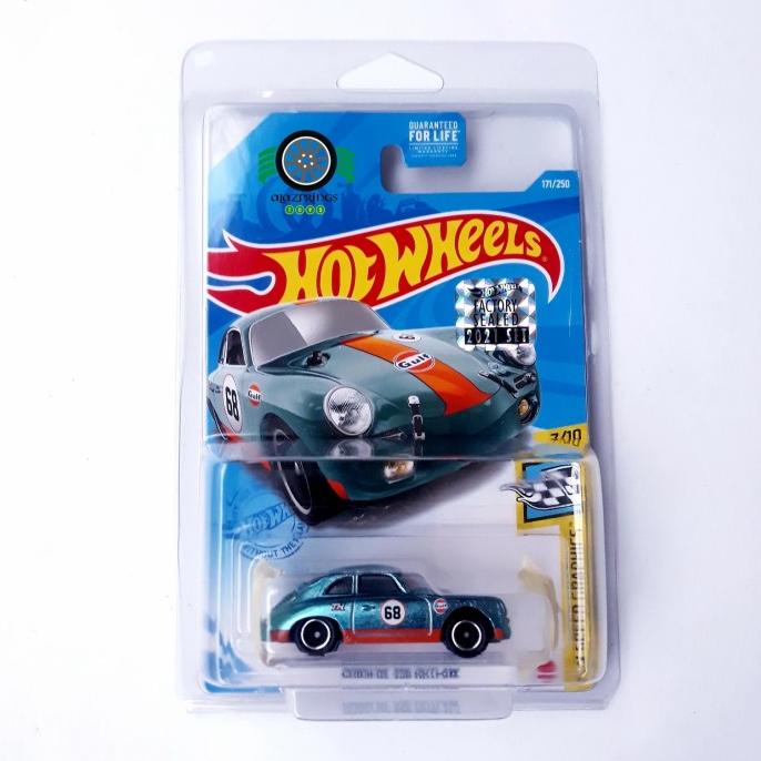 HOTWHEELS THS PORSCHE 356 OUTLAW GULF SUPER TREASURE HUNT FS 2021 FVBF65125D