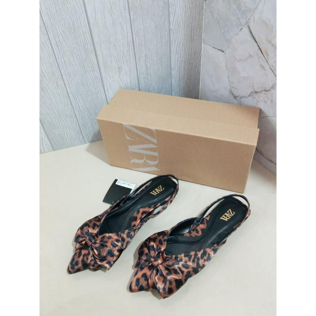 ZR 6032-12 leopard flat shoes