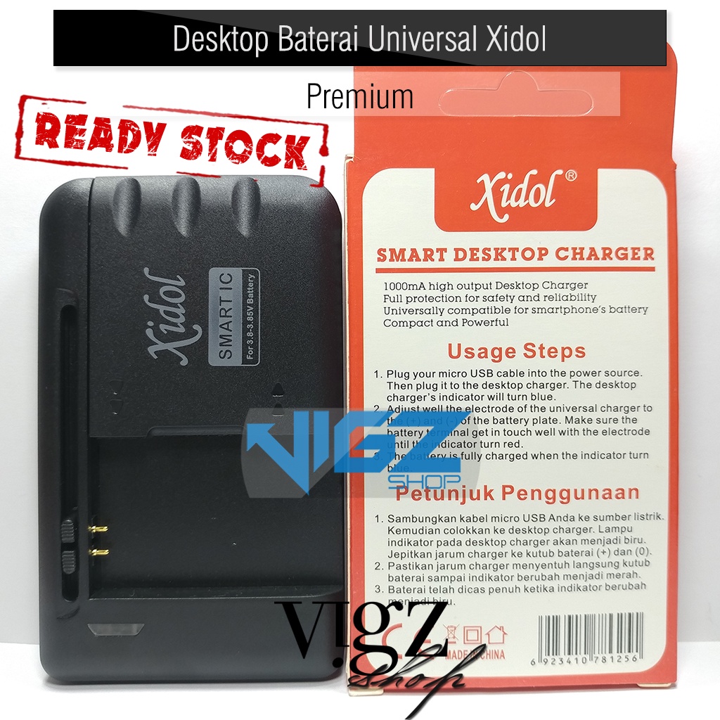 Desktop Charger Baterai Universal Xidol Premium