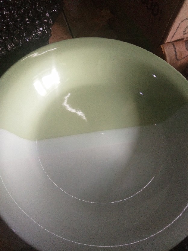 Piring Makan Omega Two Tone / 2 Warna Ukuran 9inch