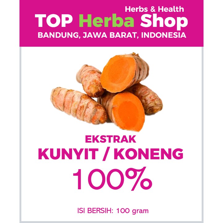 

Ekstrak Kunyit (Bukan Serbuk Giling) 100 gram