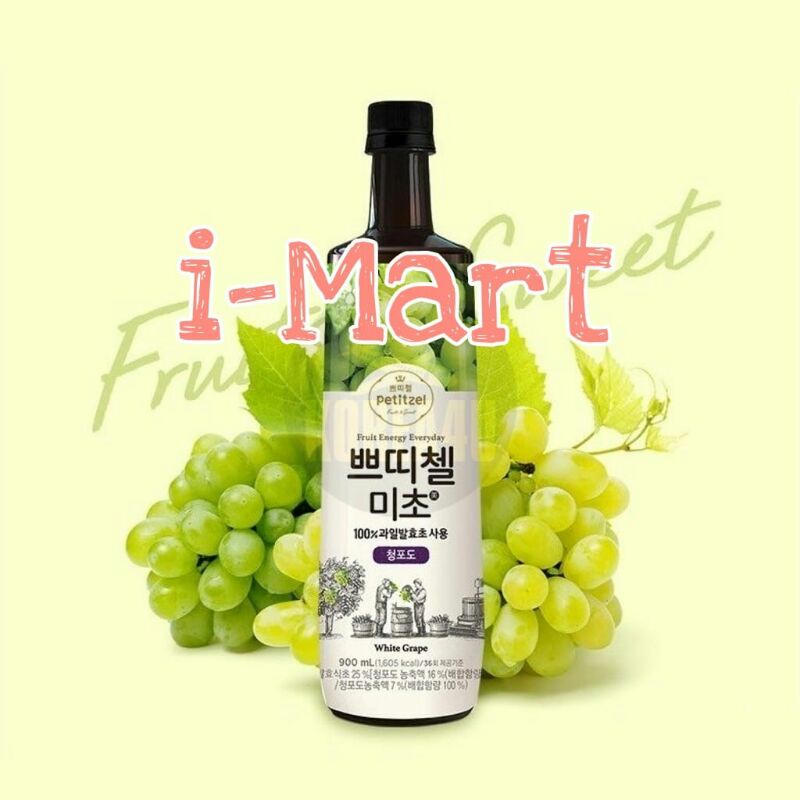 

Petitzel Micho Cong Podo /Konsentrat Minuman Cuka Anggur Hijau 900ml