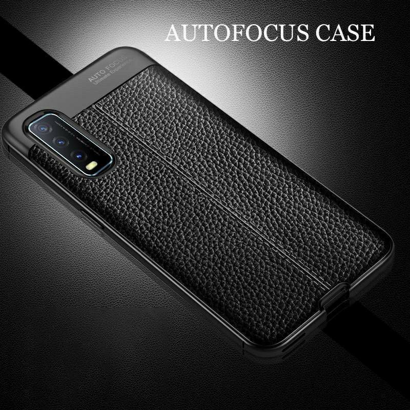 VIVO Y20 Y20 2021 Y20S Y20S G Y12S Y12S 2021 CASE SOFTCASE AUTOFOKUS LEATHER KULIR JERUK SOFT SILIKO