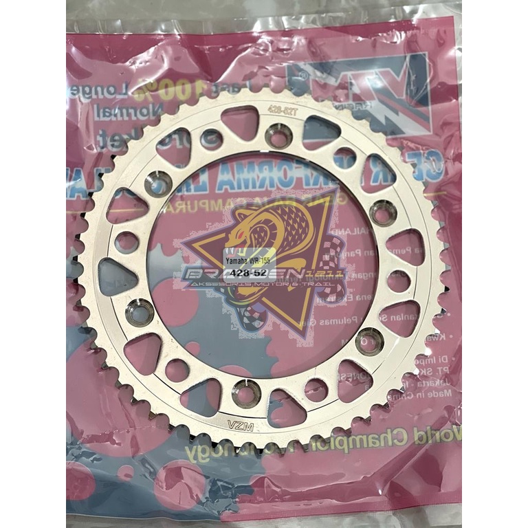 GEAR BELAKANG WR155 46 48 50 52 53 54 55 56 / GEAR BELAKANG WR155 SSS VZM /GEAR BELAKANG SSS WR155